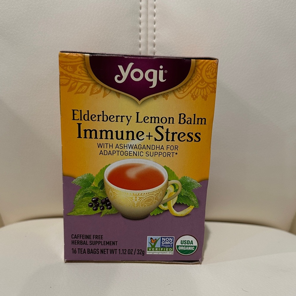 Yogi Elderberry Lemon Balm Tea